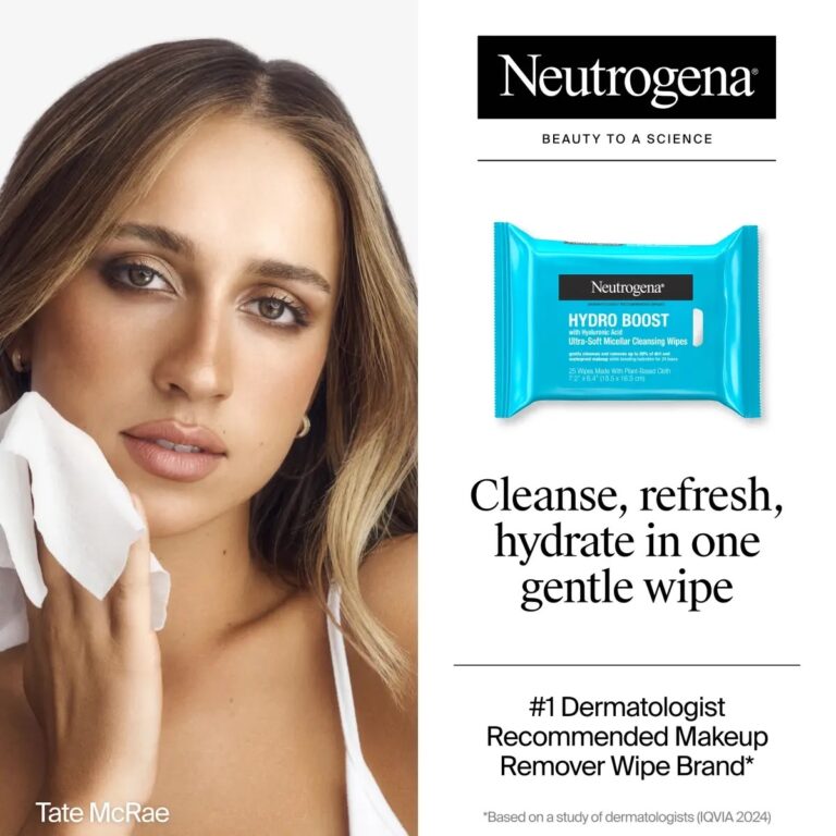Neutrogena Hydro Boost Ultra-Soft Micellar Cleansing Wipes